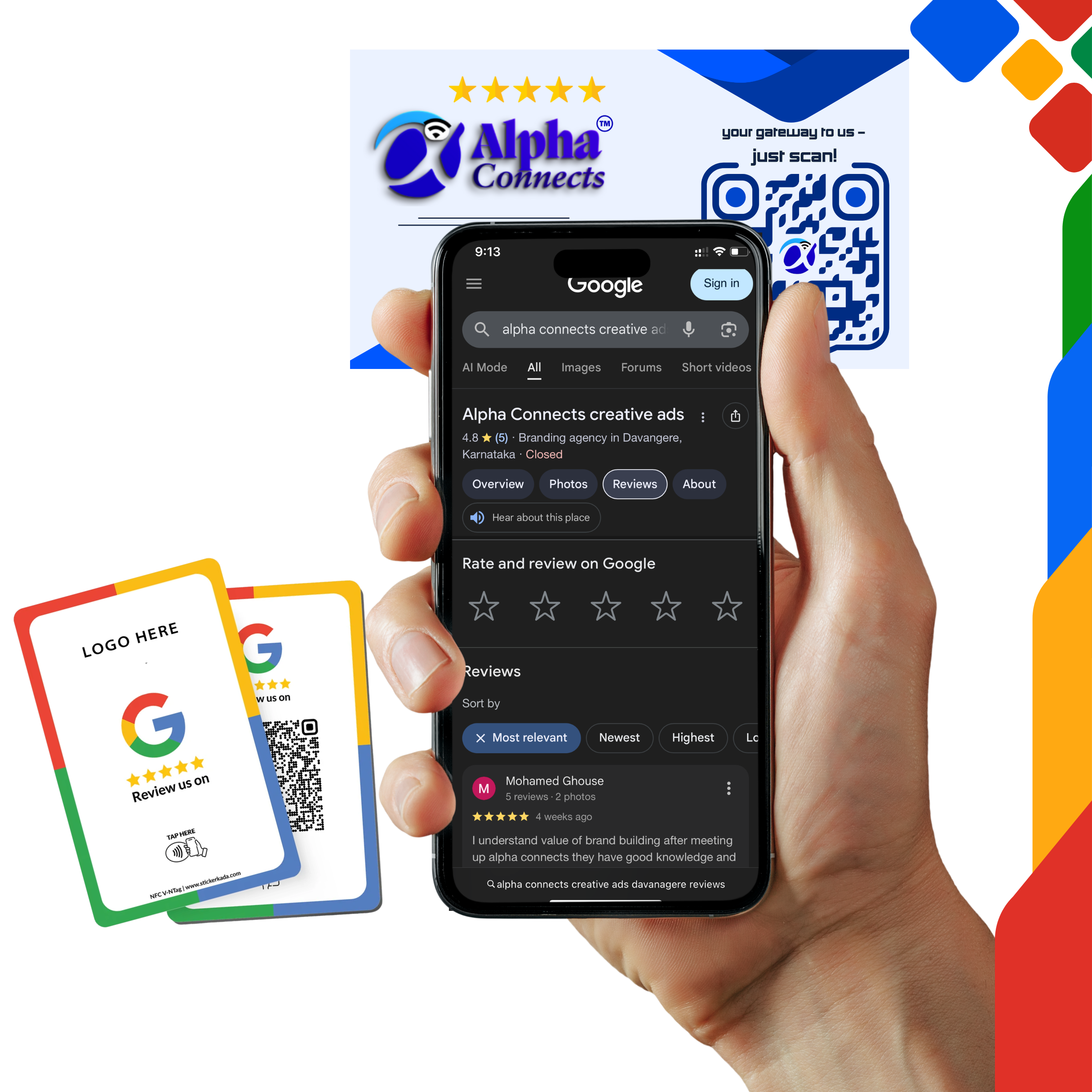 India's #1 Smart Review Card Maker Platform